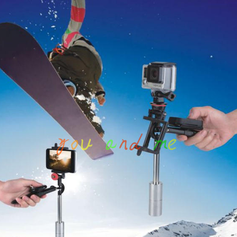 Gimbal kamera telefon stabilisator gimbal håndholdt kamera stabilisator telefon jevn videokontroll steadycam for smarttelefon for gopro