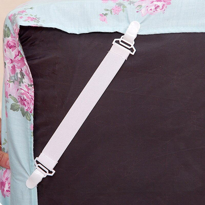 4PCS/Lot Adjustable Bed Sheet Clips Baby Mattress Blanket Bedding Set Fixing Slip-Resistant Belt