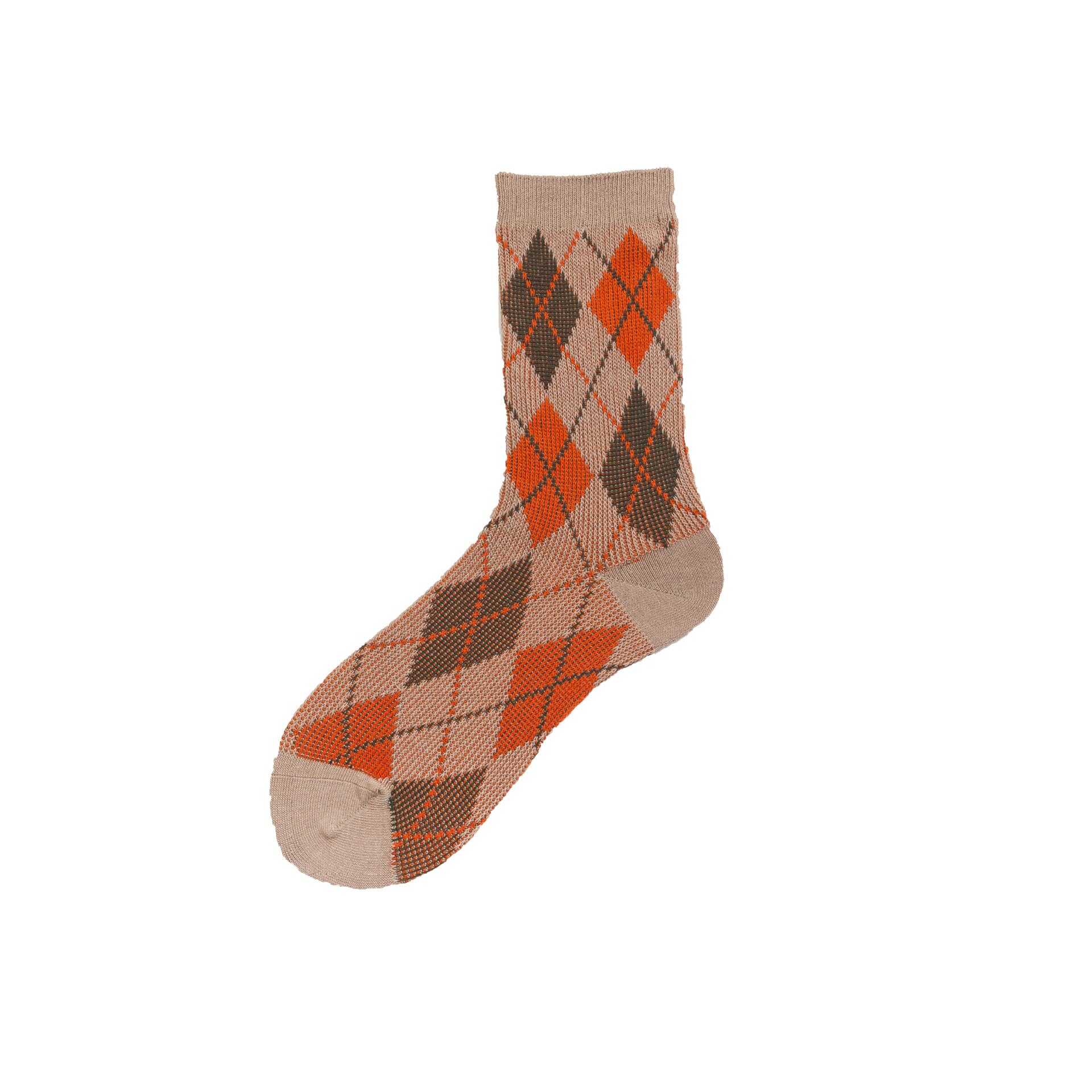 1 par besättningsstrumpor medellånga unisex roliga söta strumpor coola casual street wear rutigt retro brittisk stil strumpor roliga: 5