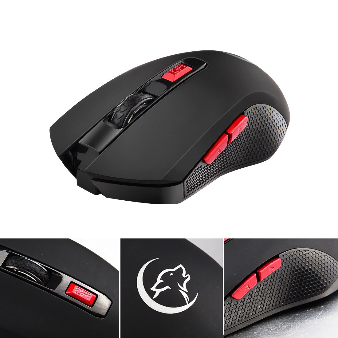 Mouse da gioco wireless G817 mouse da gioco wireless da ufficio 2.4G per PC laptop gaming office