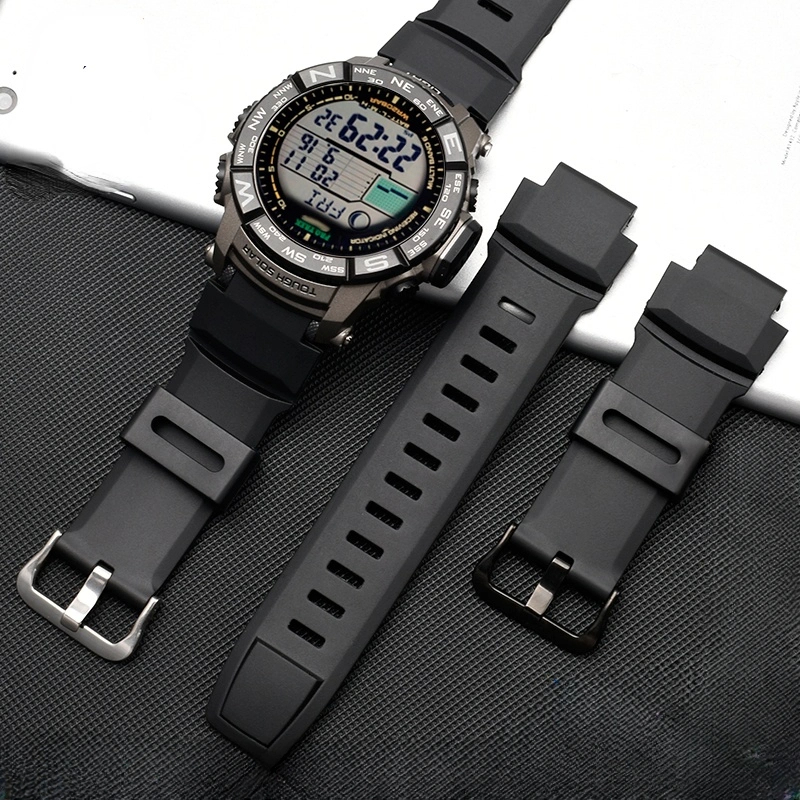 20mm Silicone Watch Strap for Casio Bracelet Calculator Digital Watch Band W- 720 W-722 W-741 WL-100 CA-53W CA53 CA 53 CA-61
