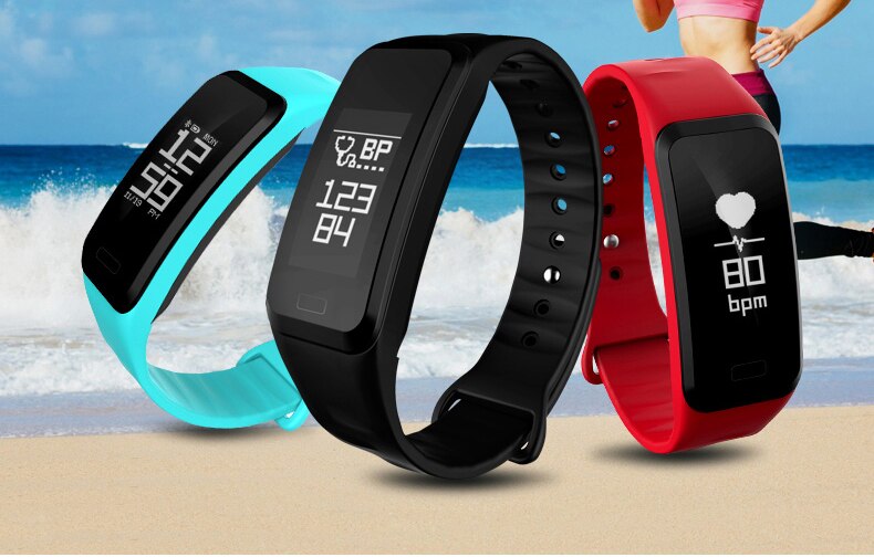 Blutdruckmessgerät uhr EIN Smart Armband Mit Call Erinnerung, Wenn Sie Erhöhen Ihre Hand Die Bildschirm Ist Licht Wasserdicht Vibration