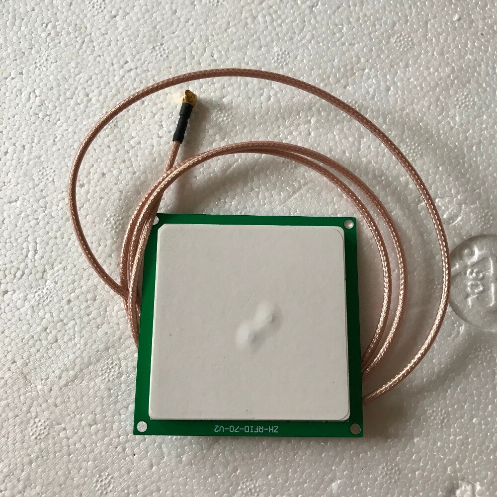 UHF RFID Reader Microstrip Ceramics Antenna 3dbi 70*70mm