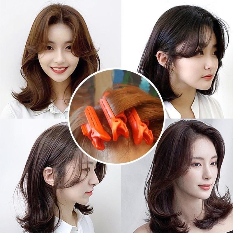 2 uds. De rizador de pelo de plástico, rodillos de cuidado del cabello, raíces naturales mullidas, pinza para el pelo, giro para dormir, Herramienta de Peinado DIY