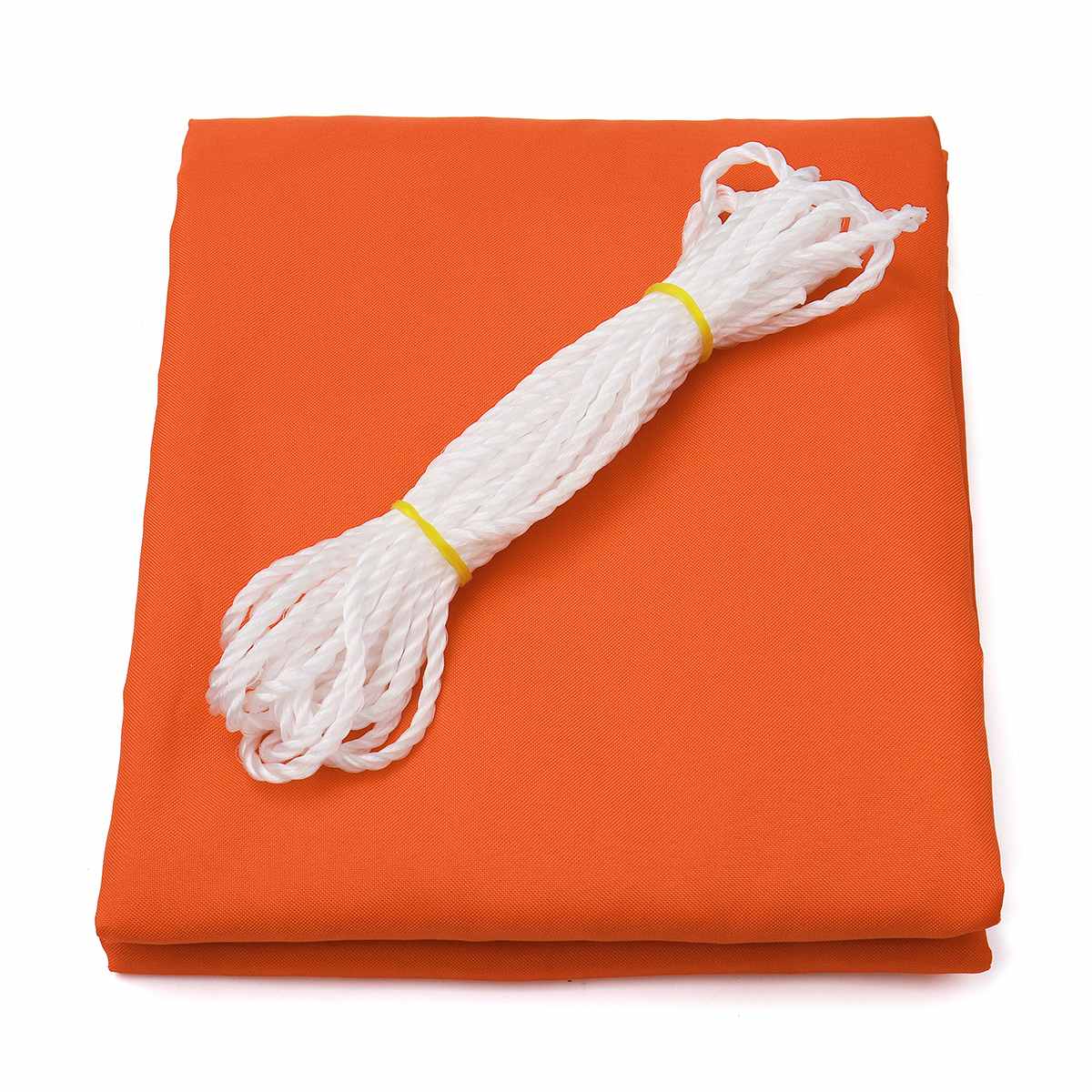300D weight 160g material - waterproof polyester fabric - oxford orange orange red equilateral triangle shade sail