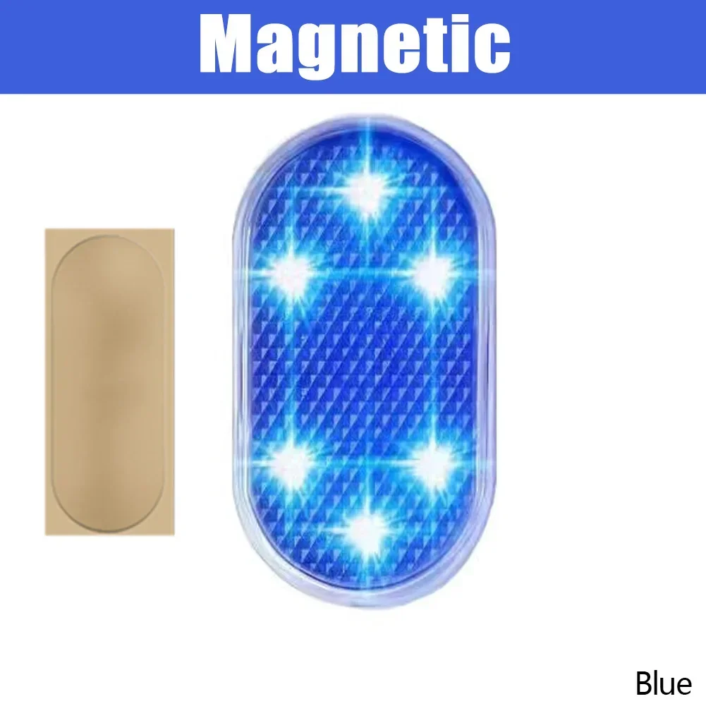 Luci a portato senza fili magnetiche per interni auto Luci a portato per interni per auto Lampada per atmosfera con accento al neon automobilistico ricaricabile tramite USB: RGB