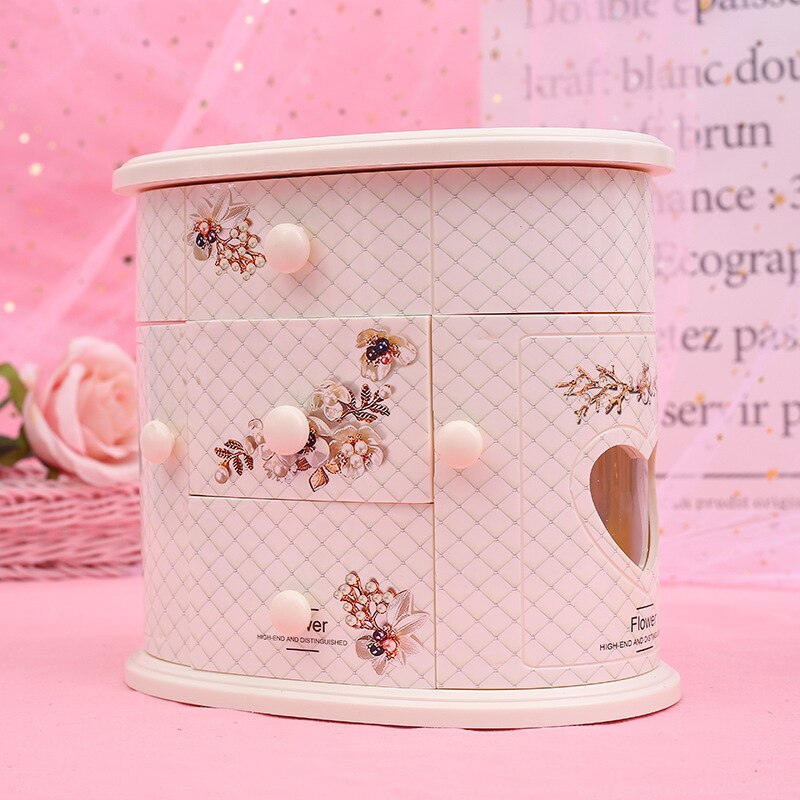 caja musica Caja de joyería de música encantadora caja Musical grande de de Navidad para niñas bailando caja de música giratoria cajas de joyería de varias capas hz-356