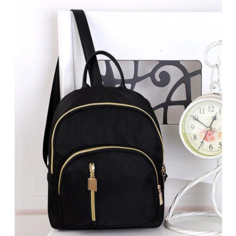 Mochilas escolares impermeables de para mujer, morral informal Oxford para chicas adolescentes, de viaje, a la ,: Default Title