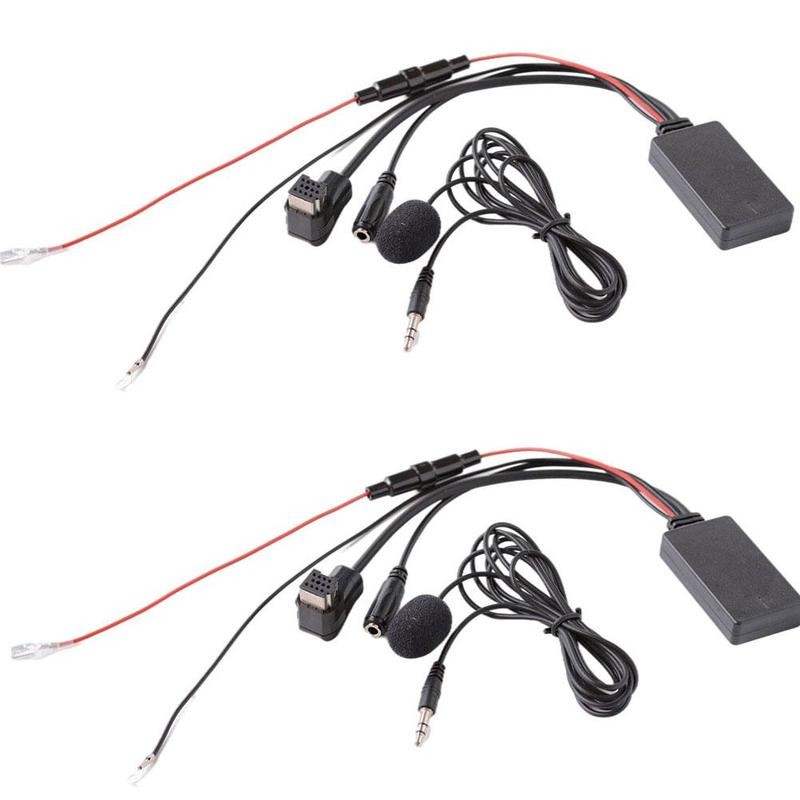 Samochodowy Bluetooth AUX adapter bezprzewodowy audio telefon bezprzewodowy mikrofon dla pionier P99 P01 CD DVD radio samochodowe z Bluetooth