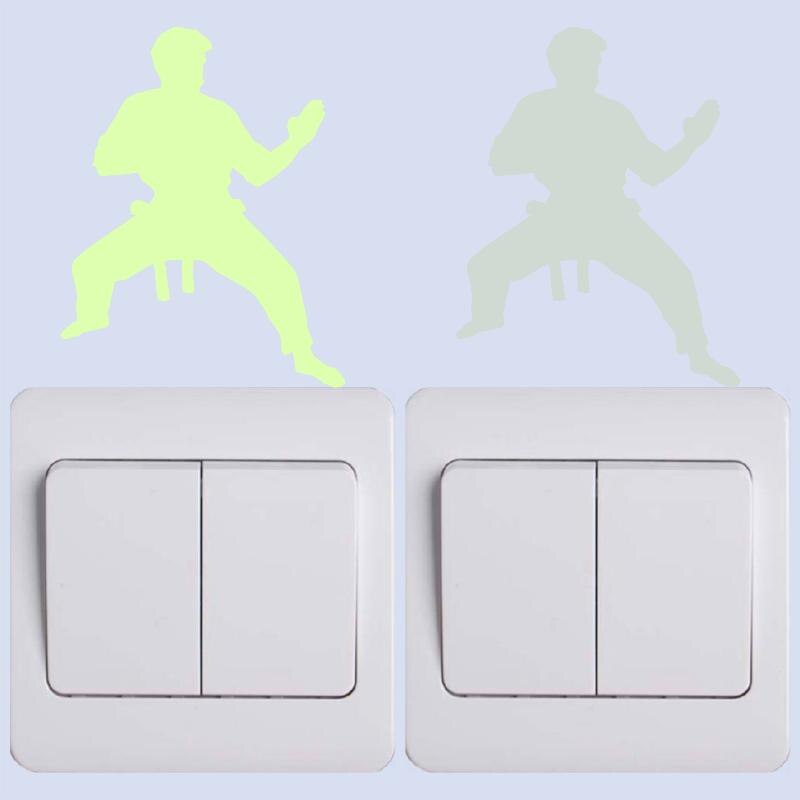 Lichtgevende Stickers voor Auto - Multifunctionele Knopstickers Auto Lichtgevende Sticker Autolichtstickers Schakelaar Relais Decoratie Rocker Switch Label Circuit Panel Decals