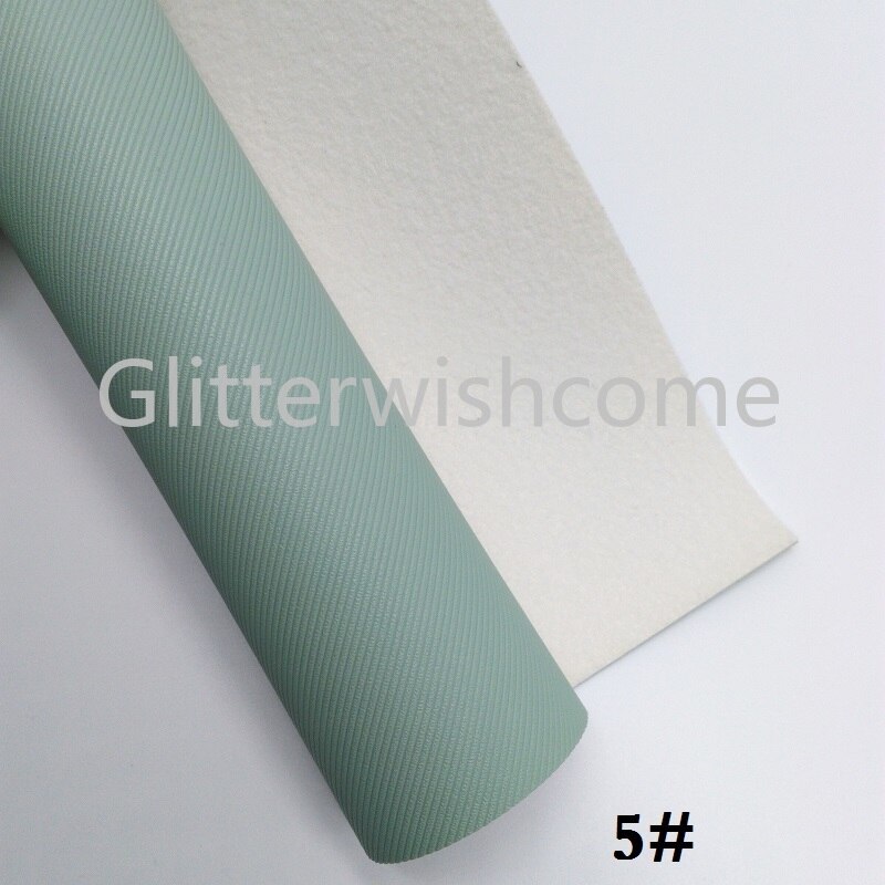 Glitterwishcome 21 x 29cm a4 størrelse vinyl til buer iriserende prægede striber læder fabirc kunstlæder ark til buer , gm281a