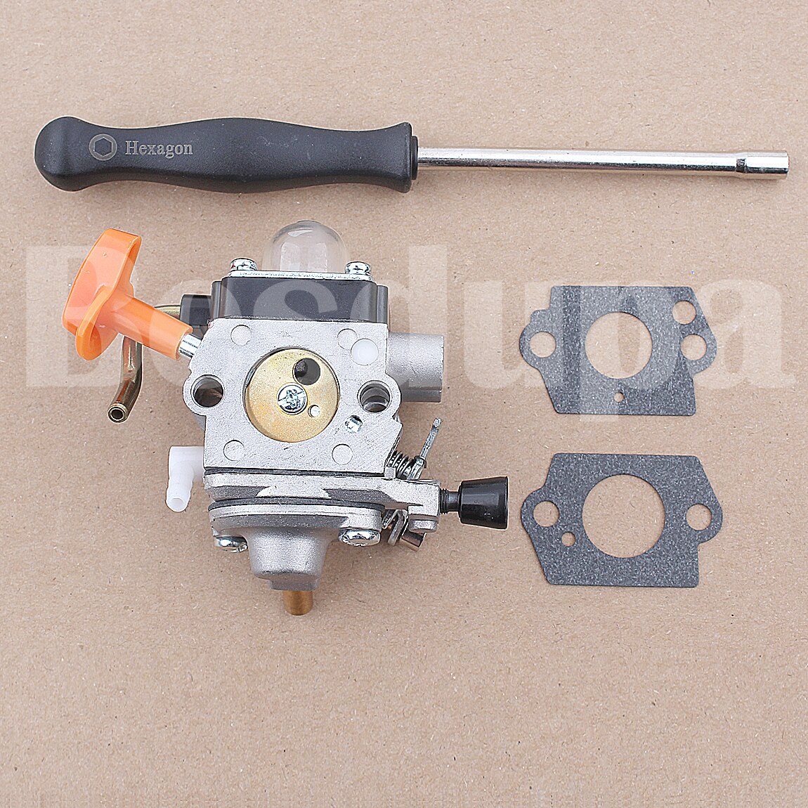 Carburateur pakking afstelgereedschapsset voor stihl  fs87 fs90 fs100 fs130 km130 ht130 trimmer 41801200613, 41801200611, 41801200610