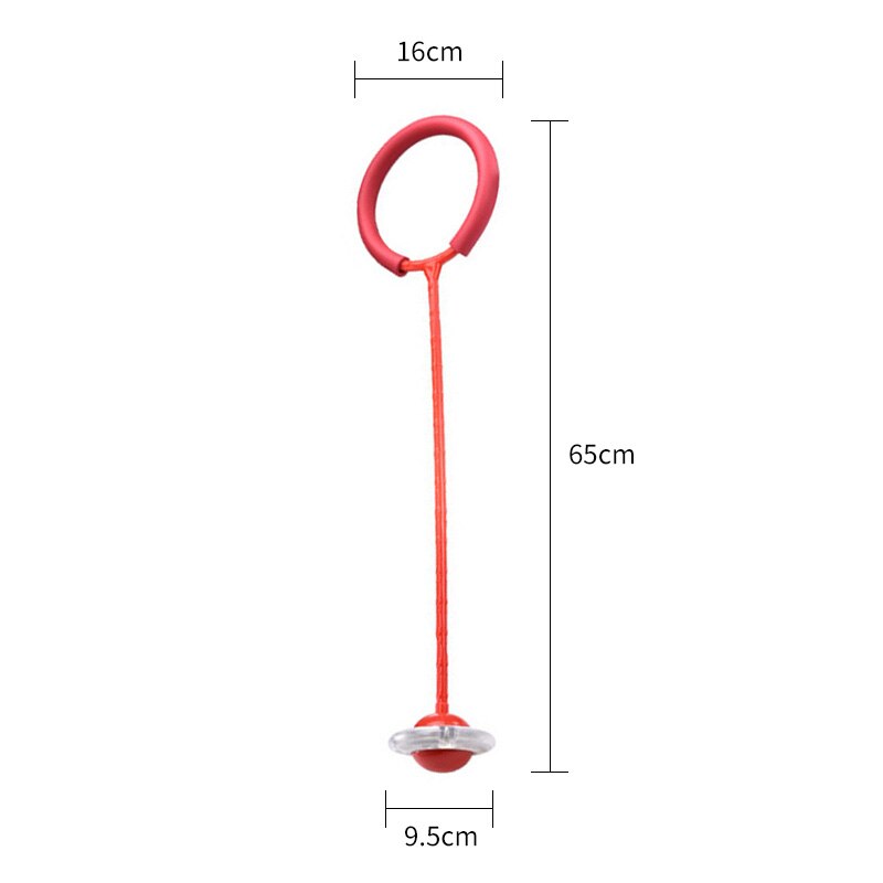 Flash Springen Voet Force Bal Kinderen Outdoor Fun Sport Speelgoed Led Kinderen Springen Ring Springen Cirkel Bal Kind-Ouder games