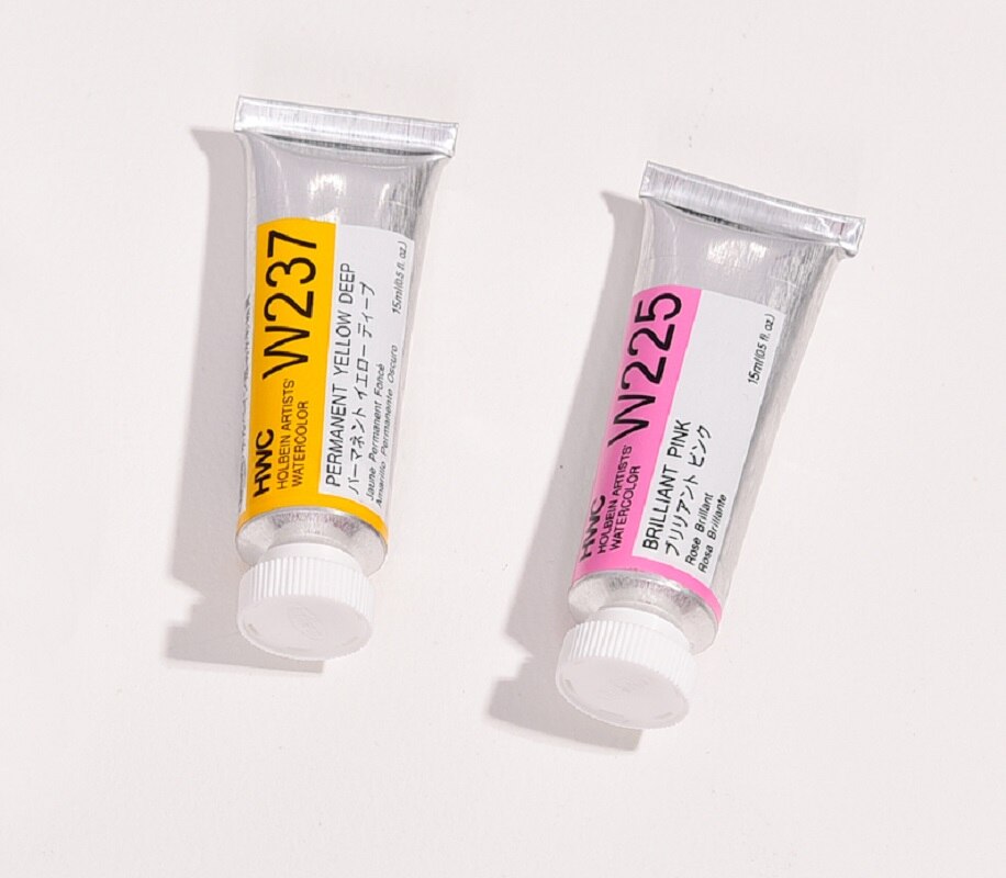 HWC – tube d&#39;artiste Holbein, peinture aquarelle de couleur chair, aquarelle, illustration de personnage de bande dessinée, fournitures d&#39;art de la peau, 15ml