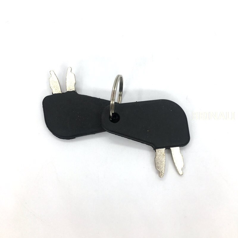 Pour CATERPILLAR CAT pieds clé d'allumage clé de démarrage porte clé pelle accessoires