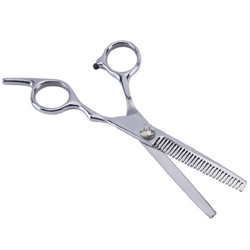 Hairdressing Scissors 6 inch Hair Cutting Thinning Hair Scissors Barber Scissors Hairdresser Tool Salon Accessories: silver 2