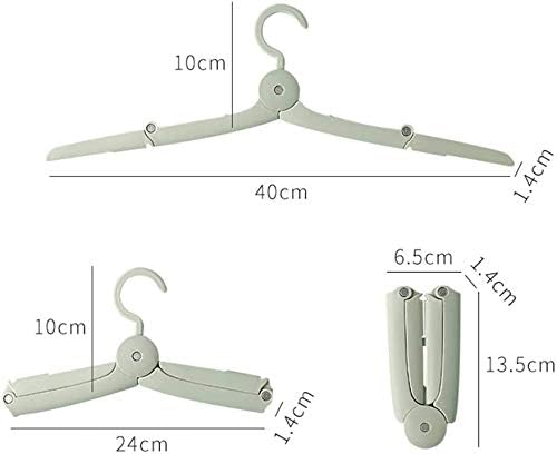 Cintres pliants pour vêtements de voyage, cintres portables et permettant de gagner de l'espace pour une utilisation familiale et en voyage