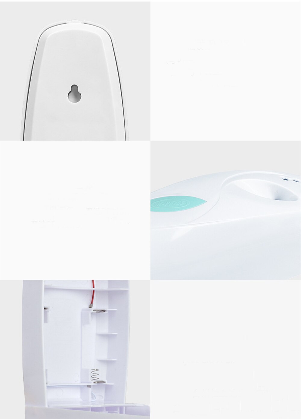 Automatic Air Freshener Dispenser Sensor Fragrance Sprays Wall Mounted Perfume Dispenser for 300ml Air Wick for Toilet Home