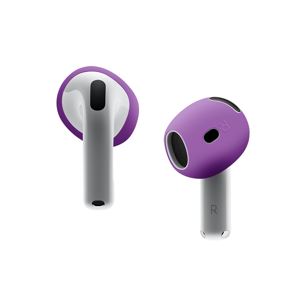 1Stck Für AirPods 4 Ohr Kappe Ohr Abdeckung Griff Tipps Kopfhörer Zubehör fallen Für Apfel AirPods 4 4th Generation Anti Unterhose Ohrhörer: dunkel Orange