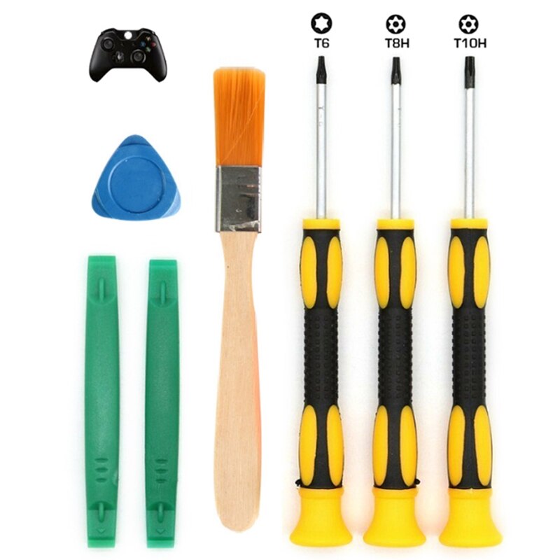 1 Set di utensili manuali fai-da-te T6 T8 T10 cacciavite riparazione installa e apri il Kit di strumenti per X box One 360 PS3 PS4 e Laptop, MacBook, Compu