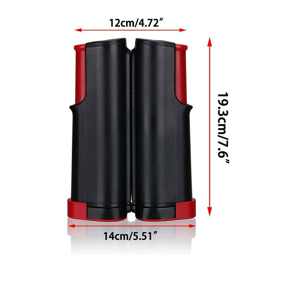 Portable Ping Pong Net Rack Retractable Table Tennis Net for Ping Pong Train Gym Home 1.7Meter Can Clamp Thickness 5cm