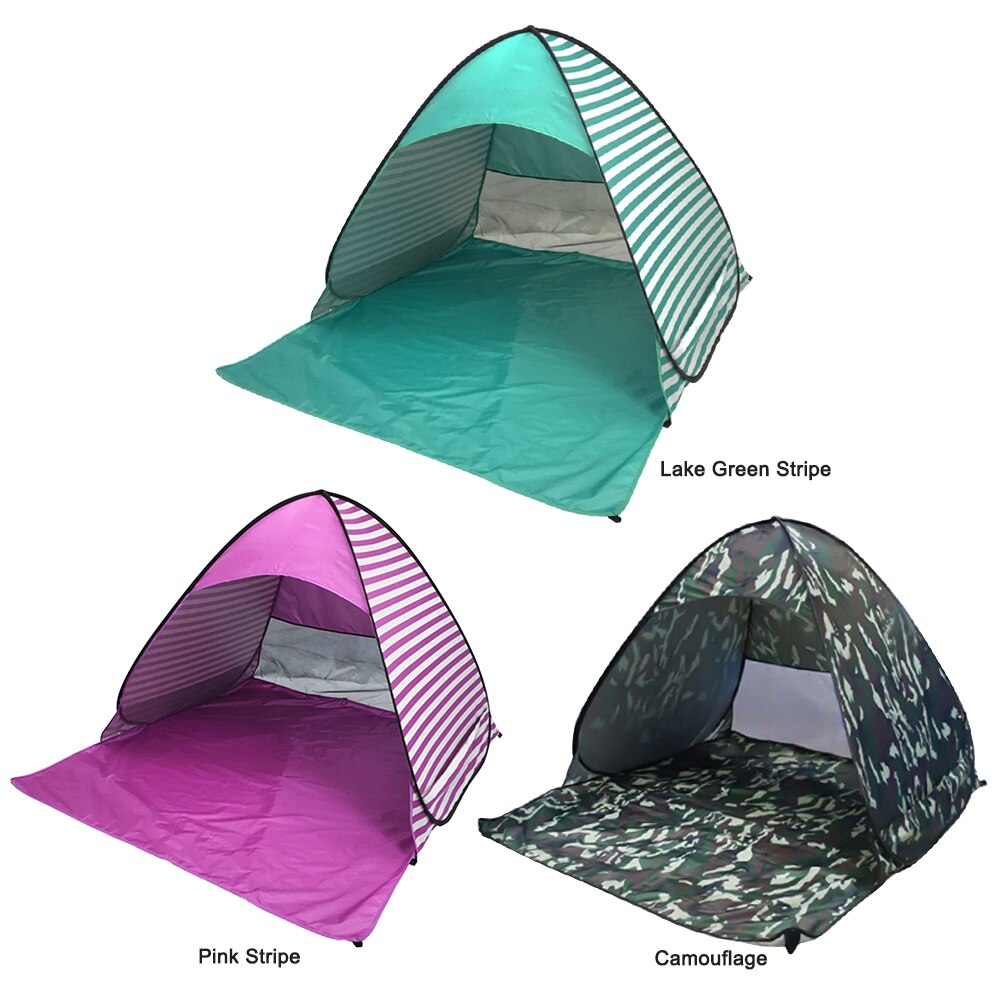 Beach Tent Automatic Instant Lightweight Outdoor UV Protection Camping Fishing Tent Cabana Sun Shelter Beach Shelter