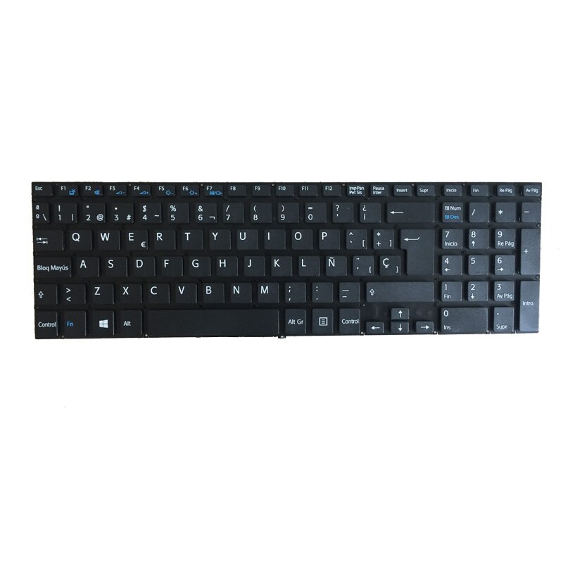 Spanish Laptop Keyboard for Sony Vaio Fit 15 SVF15 Series - SVF15A16CXB SVF15N17CXB SVF152100C SVF152A29M