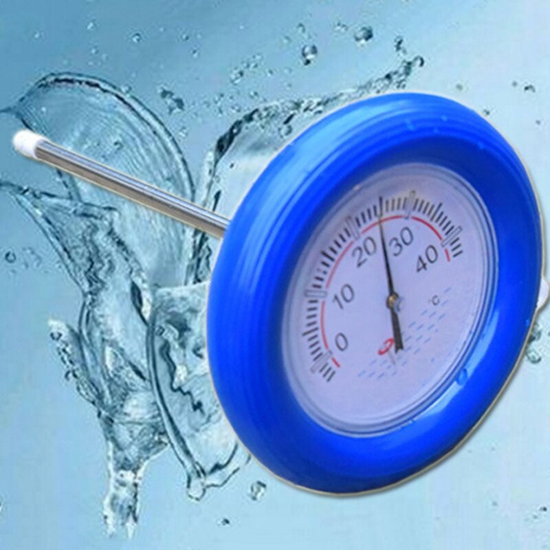 Zwembad Drijvende Thermometer Met Grote Schaal Ronde Water Temperatuurmeter Water Temperatuurmeter