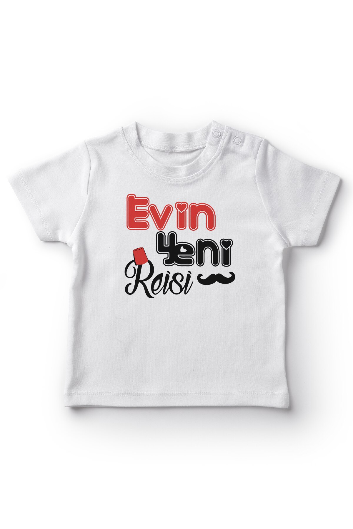 Angemiel baby house chieftain meisje baby t-shirt wit