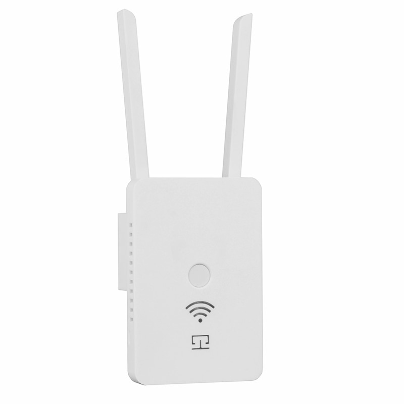 Draadloze Wifi Repeater Wifi Booster Dual Antenne 300Mbps Wifi Versterker Wifi Router Wifi Signaal Booster (Us Plug)