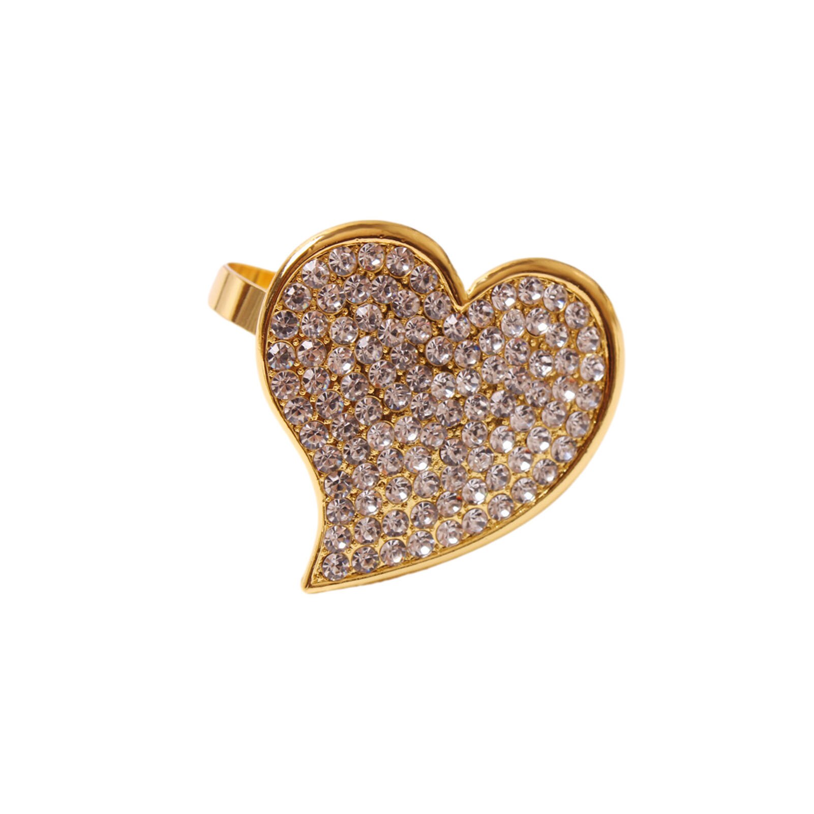 1Pcs Good Love Heart Napkin Rings For Weddings Home Table Accesorries Napkin Holder Table Decoration Valentine's Day: 04