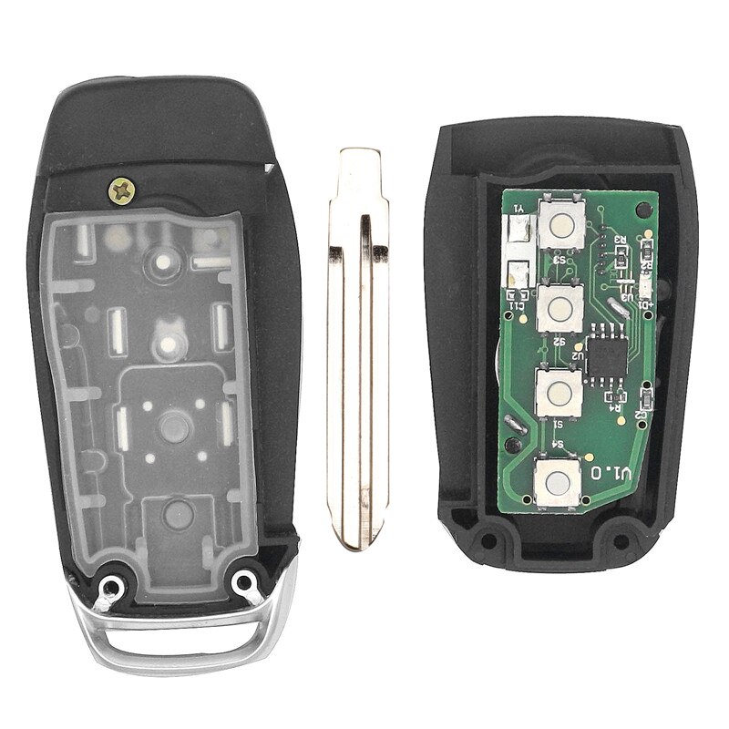 Jingyuqin 4 painike kaukosäädin auton avain 315 mhz toyota avalon corolla pontiac vibe 2007 4 d 67 g siru  gq429t päivitys flip avaimet