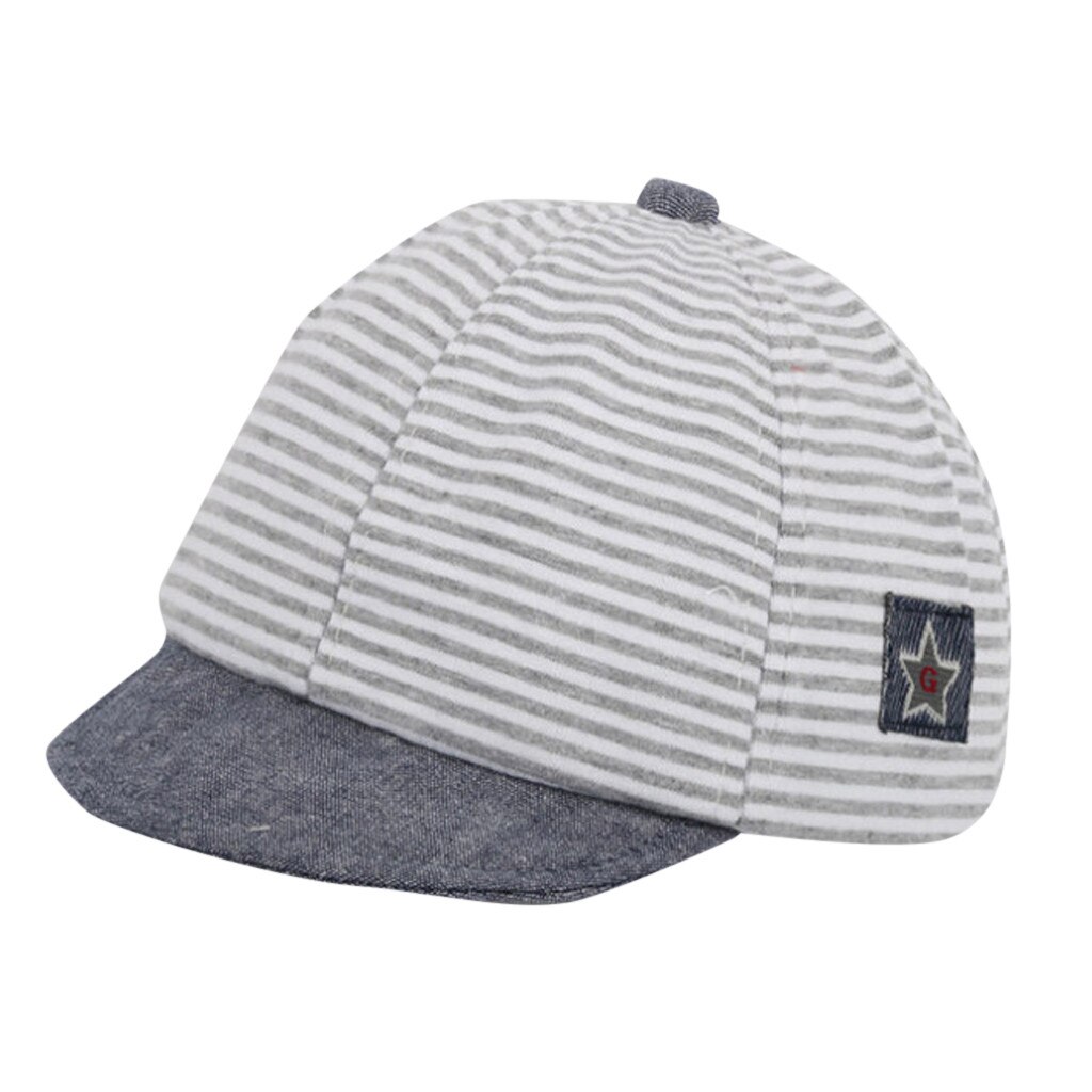 Jolie lettre de transport pour fille et garçon, chapeau pour enfant, doux et confortable: Gray 