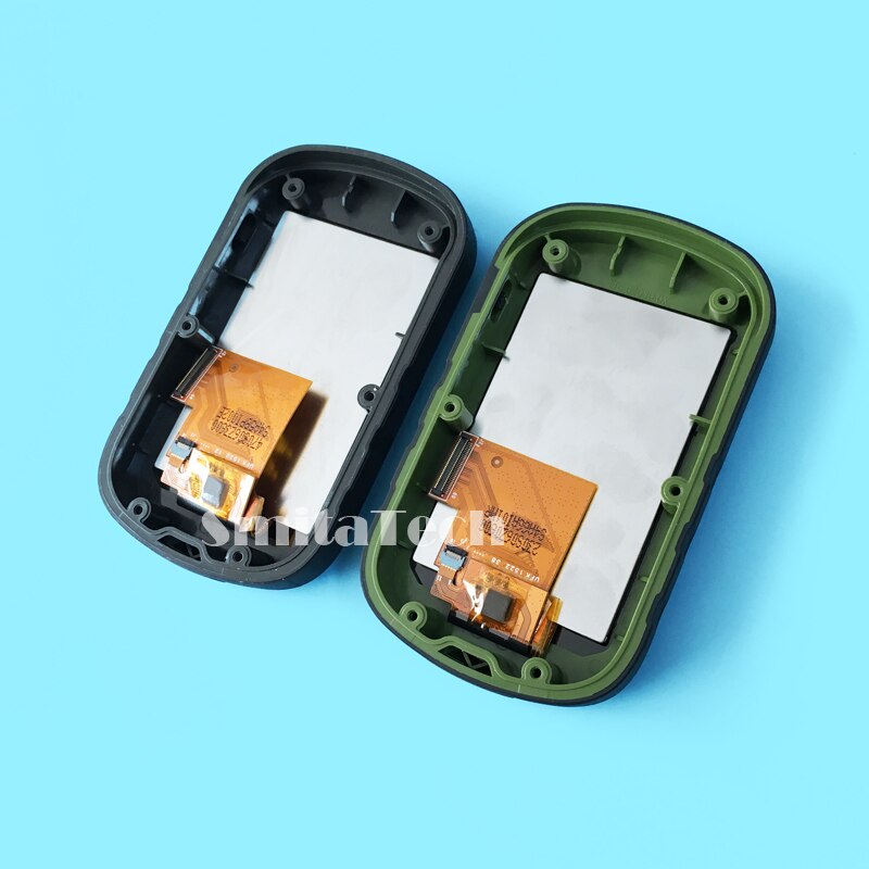 2.6 inch front cover with button for GARMIN etrex touch 35 Handheld GPS LCD Screen display with Touch screen digitizer panel
