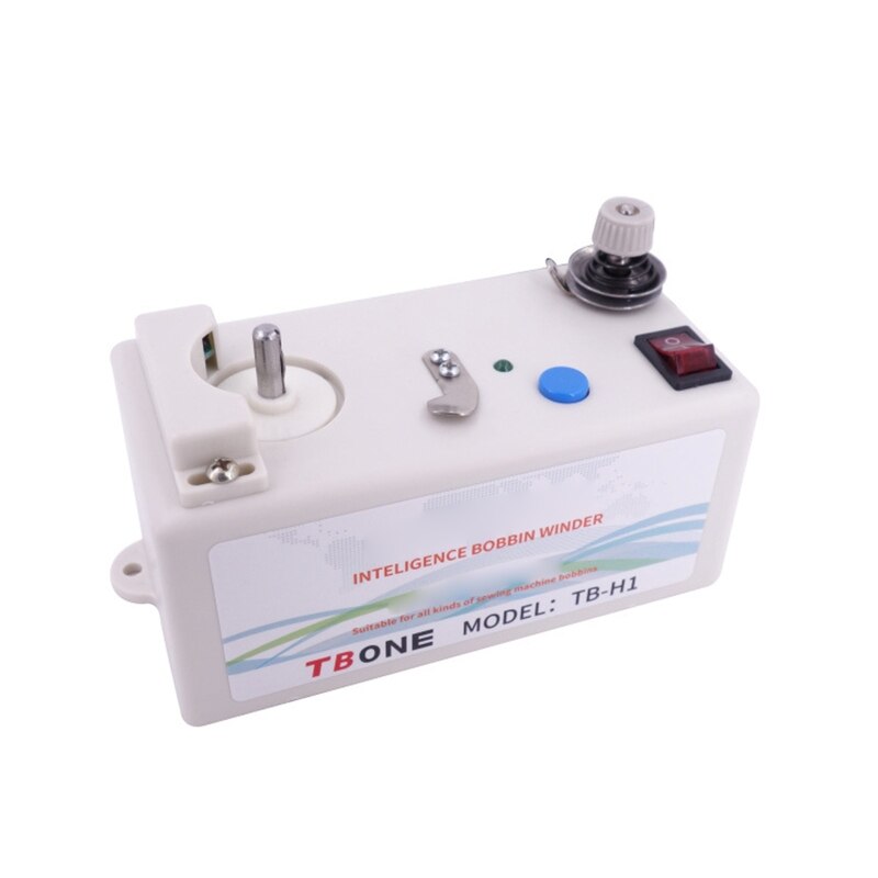 Automatic Bobbin Winder Embroidery Machine Bobbin Fast Winding Device for Beginners Professionals Adults Kids: Winding machine flat