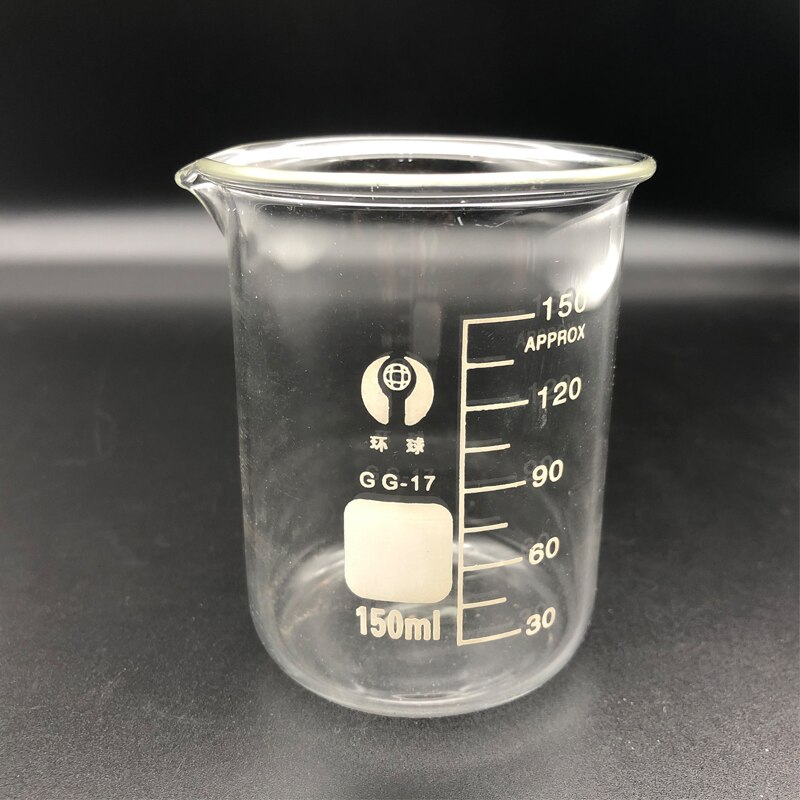 150-500mL Labor Glas Becher in Niedrigen bilden sterben Küche Messbecher