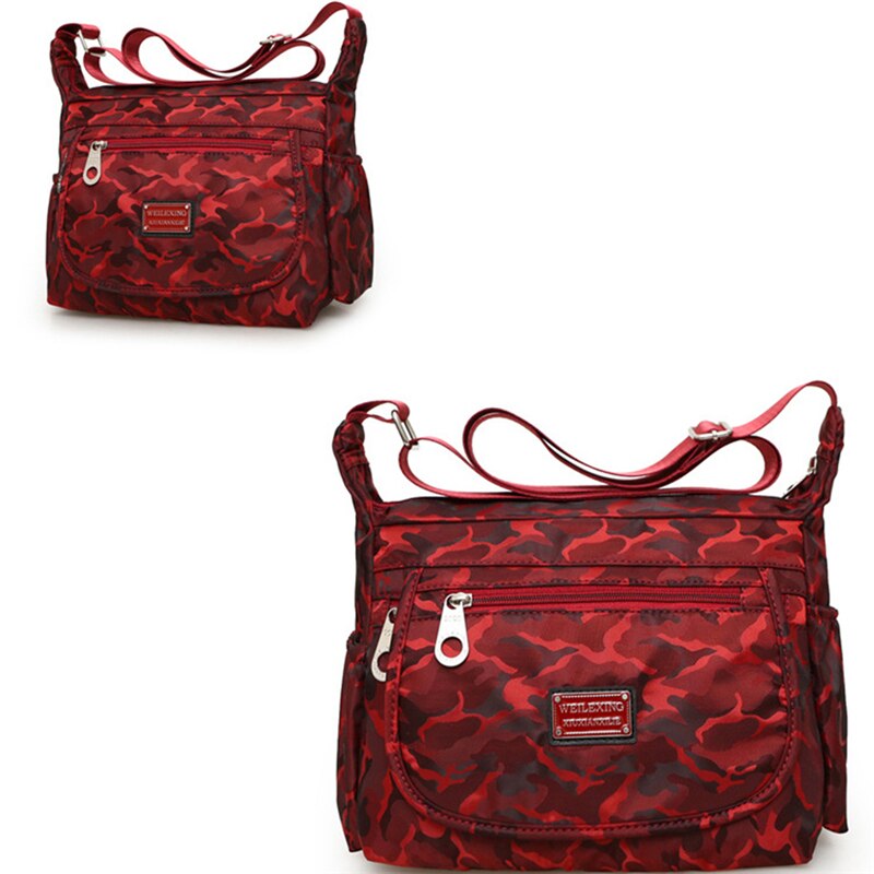 bolso mujer bolsos imitacion marcas de lujo bolsos de mujer bolsos mujer lujo Bolso de hombro de para mujer, a la de nailon bandolera, resistente al agua, de gran capacidad: red