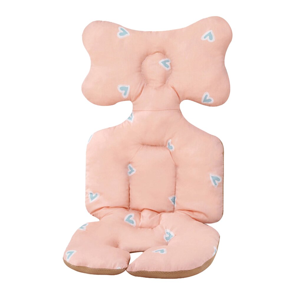Baby Stroller Liner Baby Stroller Cotton Seat Cushion Infant Child Cart Mattress Mat Kids Carriage Pram Stroller Accessories: Leaves