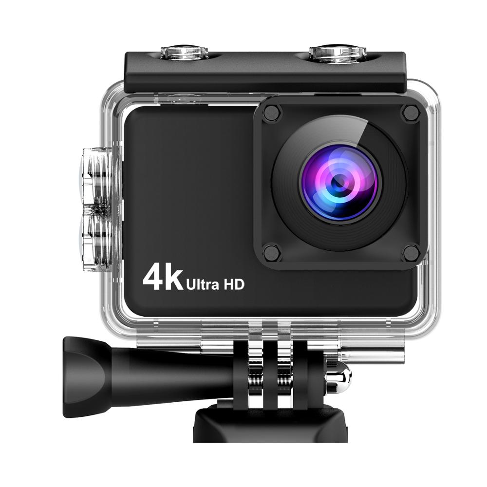 Wimius draussen 4K Aktion Kamera HD 1080P WIFI 2,0 170D Bildschirm Unterwasser Wasserdichte Sport Kamera Video Aufnahme Helm kamera