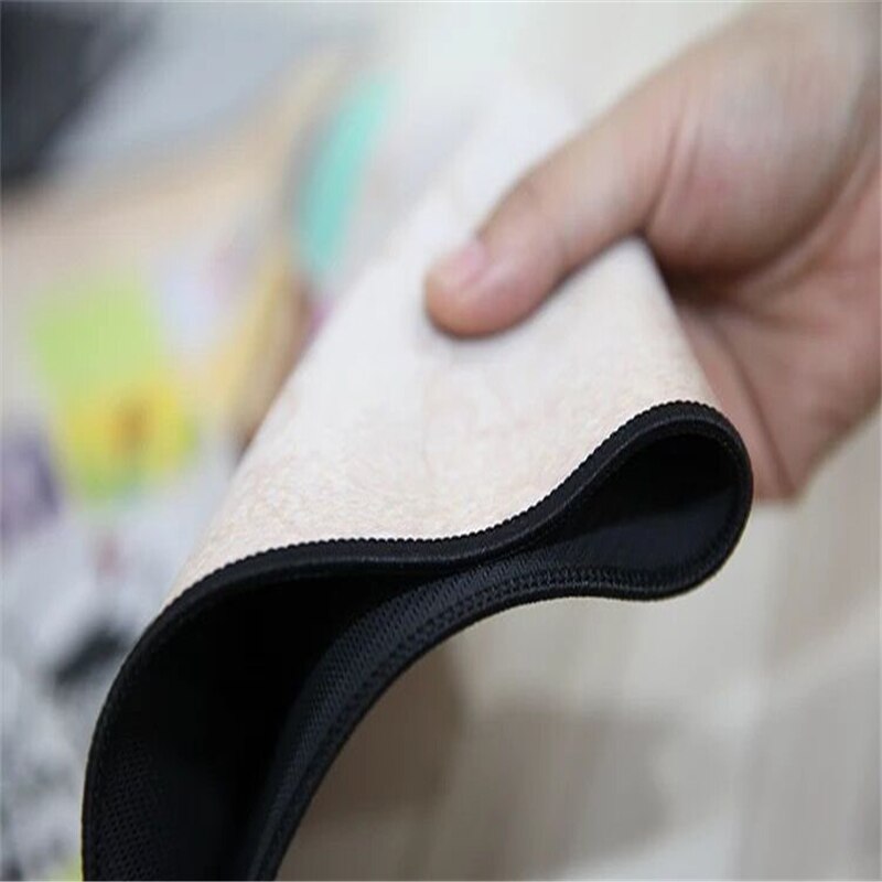 3d Blue Super Cool Modern Abstract Mouse Pad Personality Best Selling Rubber Mat Washed Large Table Mat