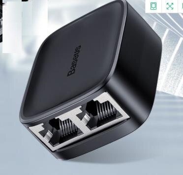 Xiaomi LAN-connecteur RJ45 | Séparateur de câble réseau prolongateur, prise de câble adaptateur réseau rj45: Splitter