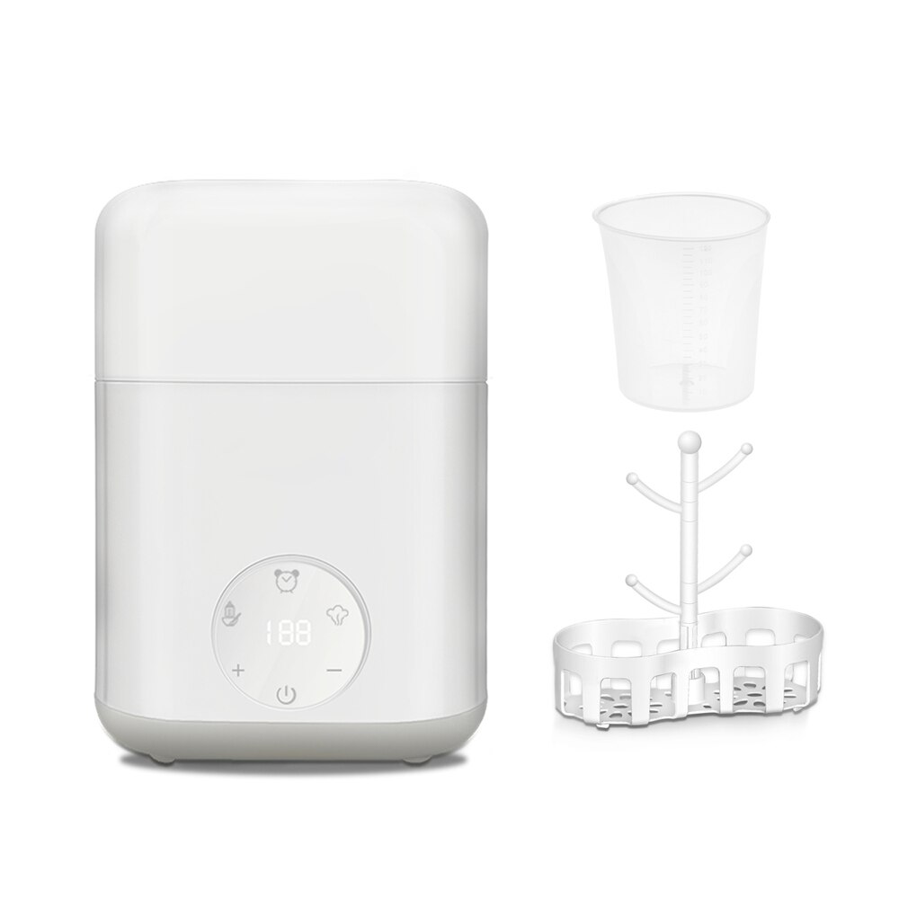 Babyflesverwarmer, huishoudelijke led-display temperatuurregeling, elektrische stoomsterilisator voor voedingsflessen: Default Title