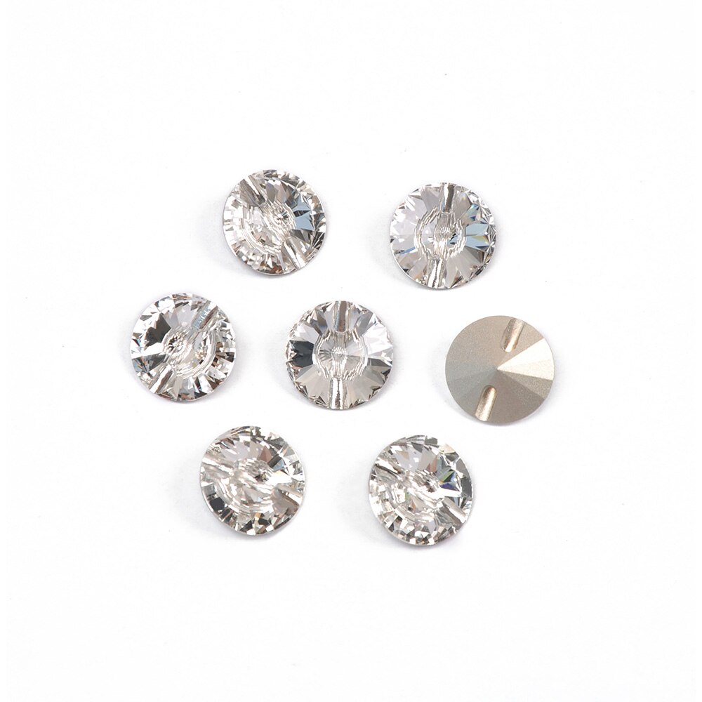 Crystal Clear Rhinestone Sewing Buttons 16mm,18mm,... – Vicedeal