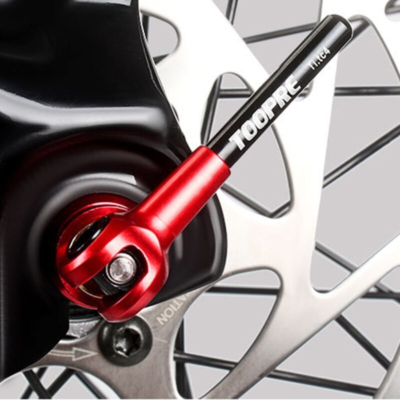 1 Set Mountain Road Bike Lightweight Quick Release Skewer Bicycle Cycling MTB Part Titanium Axle CNC Wheel Hub Fix Lever