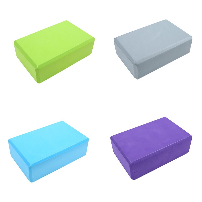 EVA Gym Blocks Foam Brick Training Exercise Tool Fitness Set Yoga Bolster Pillow Cushion Stretching Body Shaping yoga blocks