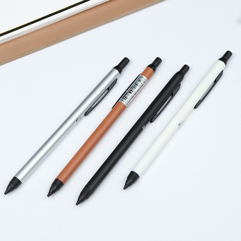1 piece Metal mechanical pencil 0.5mm/0.7mm automatic pencil activity pencil