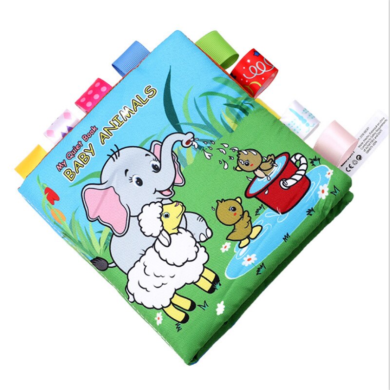 Ebene Baby Etikett tuch buch zerrissen können kauen Klang papier eltern-Art-interaktive säuglings früHenne bildung bücher