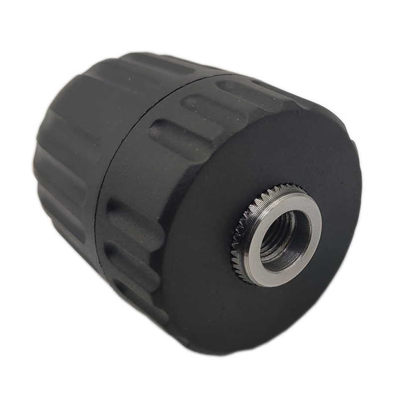 Keyless Drill Chuck 3/8-24UNF 1/2-20UNF Mount 0.8-10mm Self-Tighten Drill Chuck for Multiple Purposes Hand Drill Chuck