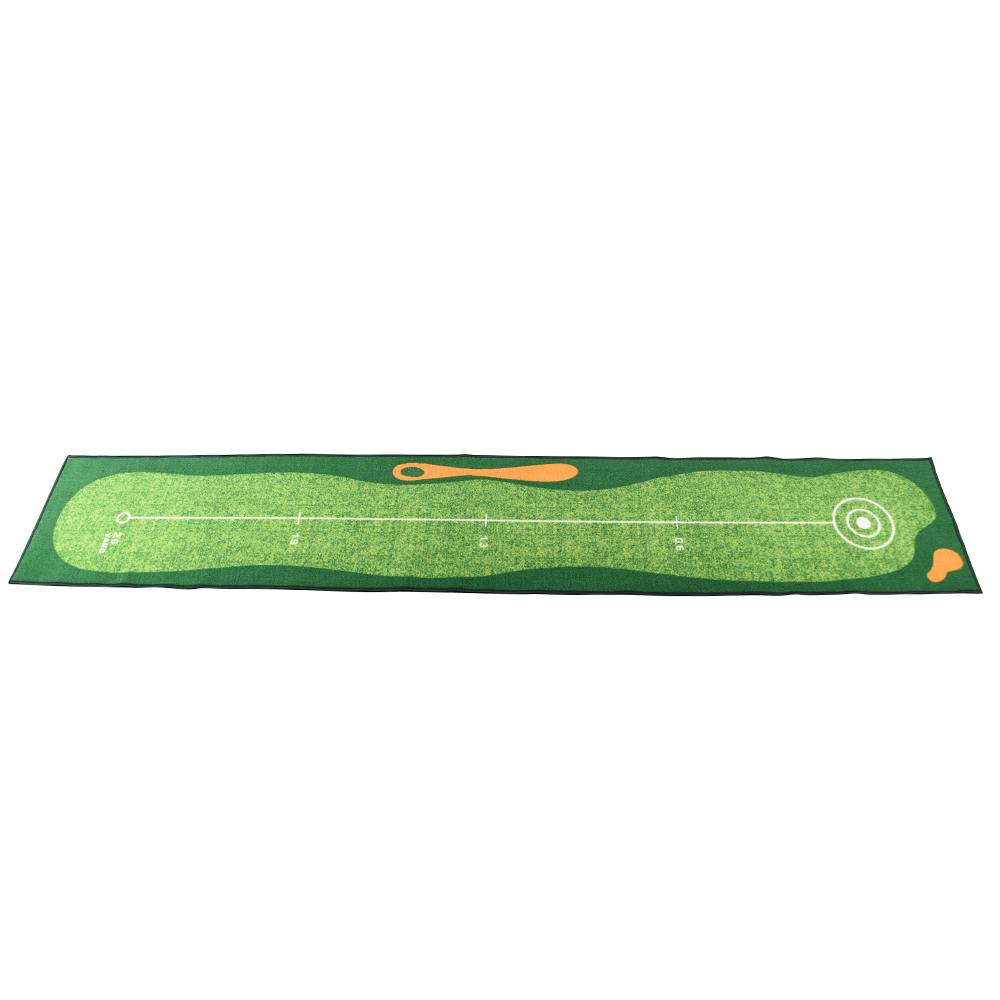 Alfombra de Golf de 50x300cm, estera para entrenamiento en interiores y exteriores, práctica de Golf, almohadilla de calle verde, lavable y antideslizante