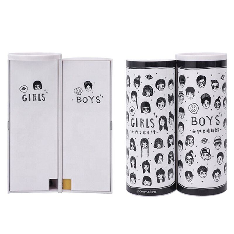 Meisjes Grade 4 Droom Pen Box Mode Penhouder Verse Jongen Basisschool Cilinder multifunctionele Schrijfmap Briefpapier tas